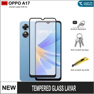 LAYAR Tempered Glass Screen Oppo A17 A17K Screen Protector
