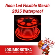 Lampu Led Neon Flex Flexible Selang 220v Meteran Sign Strip Waterproof