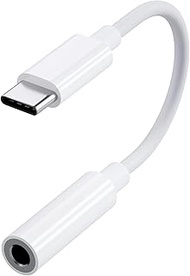 USB Type C to 3.5mm Headphone Jack Adapter,USB Type C Aux 3.5mm Earphone Audio Jack Splitter for Goo