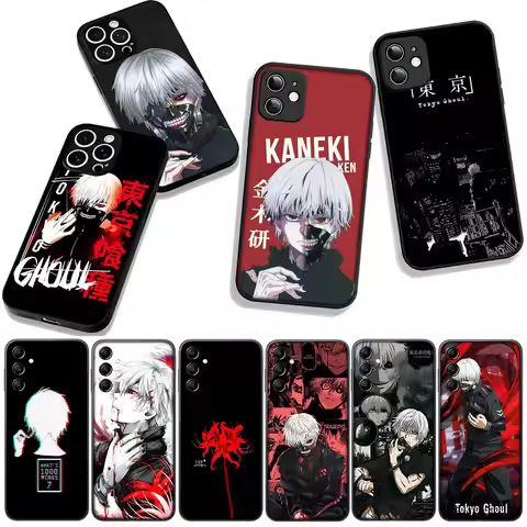Tokyo Ghoul Phone Cover Case for Apple iPhone 16 15 14 Plus 13 12 Mini 17 Pro Max + ProMax 16E Air 1