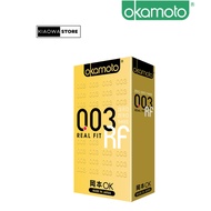 OKAMOTO Best Condoms 安全避孕套 - 003 Zero Zero Three Real Fit Condoms 10s