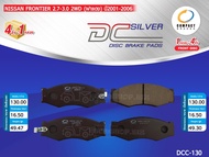 COMPACT ผ้าดิสเบรคหน้า NISSAN FRONTIER 2.73.0 2WD ปี2001-2006SKYLINE R31 ปี1986-1990 (DCC-130)
