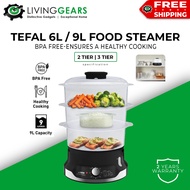 Tefal 6L / 9L Ultracompact BPA Free Cook Food Steamer VC2048 VC1398 蒸笼 Pengkukus