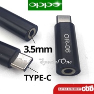 OTG AUX 3.5MM TO TYPE C / SAMBUNGAN HEADSET OPPO TYPE-C / Tipe C to 3.5mm Jack Adapter Converter Aud