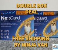 Nexgard Spectra 2-3.5kg EXTRA SMALL DOUBLE BOX DEAL(FREE NINJA VAN DOORSTEP DELIVERY)expiry 31.10.22