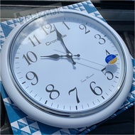 [100% Original] CROCODILE CW 8250 WKS Wall Clock Jam Dinding CW8250 WKS