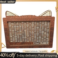 Cash Vault Wooden Savings Box,Money Box with Counter,Wooden Cash Saver Money Box,Cash Saver Box,Pigg