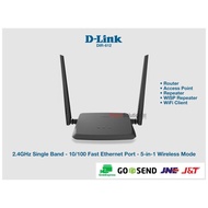 DLINK DIR-612 N300 Wireless Router - 2.4GHz WiFi Router DIR612 DIR 612