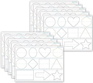 10 PACK PosterMat Pals™, Space Savers, 13" x 9.5", Smart Poly™, Shapes Tracing 95318