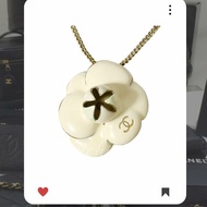🛍️🎁 雙11🔥 11月新品上架 🔥💖 ✨復古 香奈兒 Chanel 山茶花象牙色金色項鍊 🔥 香奈兒熱賣款 香奈兒項鏈 CHANEL NECKLACE