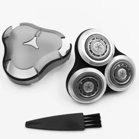 SensoTouch 3D Shaver Heads with Cover for Philips Norelco SH90/52 SH70/52 9000 7000 RQ10 RQ11 RQ12 R