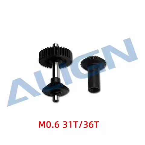 ALIGN T-REX 500 M0.6 Torque Tube Front Drive Gear Set/31T/36T H50G003XXW H50G001XXW for Trex 500E/ES