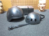 PJ1X特警部門 mini模型1/6黑色功夫龍頭盔一頂(內外盔可分開) 特價