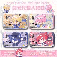 Xavier Felix Vein Li Tianchen Badges Pins Link Click Women Brooch Fashion Cosplay Kawaii Charms Broo