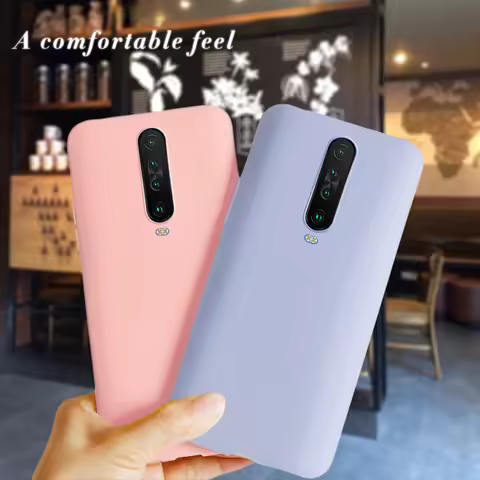 Shockproof Case For Xiaomi Redmi K30 5G Phone Back Cover Soft TPU Candy Color Case for Coque Xiaomi 
