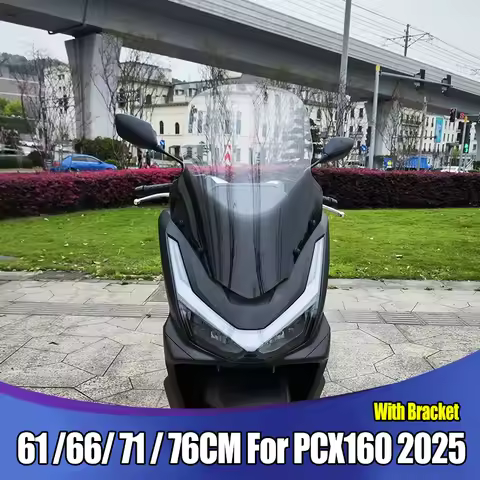 Fit for 2025 - 2026 HONDA PCX160 PCX125 Windscreen Windshield Motorcycle PCX 160 125 66CM - 76CM Win