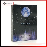 【 Ready Stock 】 Oracle cards-moonology Oracle 44 Deck ไพ่ทาโรต์คู่มือภาษาอังกฤษอิเล็กทรอนิกส์