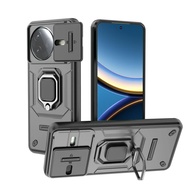 For Xiaomi Poco F7 5G Phone Case Slide Window Cover Poco F7 Ultra PocoF7Pro F7 F7 Pro PocoF7Ultra 5G