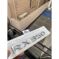 Rx350 Lexus Embossed Sticker - Rx350 Sticker - RX350 Lexus Logo - RX350 symbol