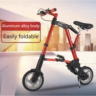 Foldable Bicycle Mini Ultra Light Portable And Foldable Folding Bicycle 8/10inch Outdoor Old And Young aluminium alloy Folding Bike