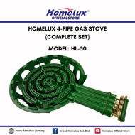 HOMELUX HL-50 4-PIPE BURNER/HL-50 Dapur Gas/Dapur 4Lingkar/Dapur Gas Catering/Dapor Gas 4 lingkar