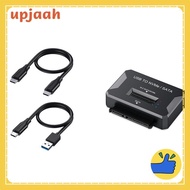 M2 SATA NVMe to USB 3.1 10Gbps 2.5 Inch SATA SSD Adapter for 2230 2242 2280 22110 M2 SSD Enclosure D