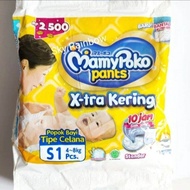 PAMPERS RENCENGAN MAMYPOKO PANTS X-TRA KERING ISI 10 PCS S / M / L / XL / XXL / POPOK MAMY POKO HARG
