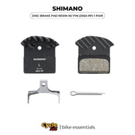 Shimano Disc Brake Pad Resin w/ Fin (J05A-RF) 1 Pair