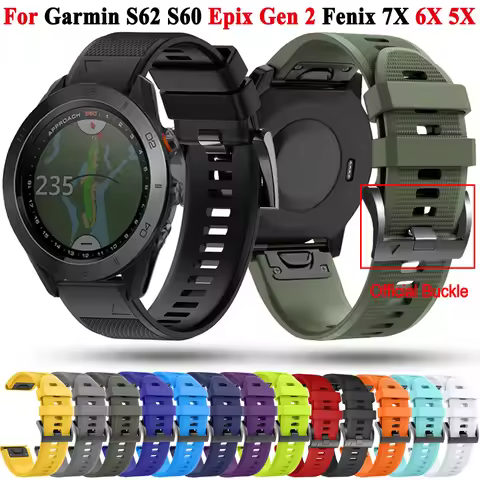 Strap For Garmin Epix Pro 2 S70 965 955 Fenix 7X Smart Watch Band Tactix Delta 7 Pro Descent MK1 MK2