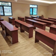 Conference Room Rectangular Table Set Double Training Table Desk and Chair Study Activity Room Meeti
