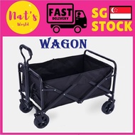 wagon stroller foldable trolley cart for outdoor camping