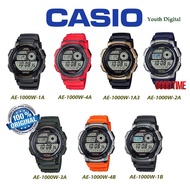 sports watch CASIO ORIGINAL AE-1000W SERIES STANDARD DIGITAL WATCH JAM TANGAN LELAKI CASIO ORIGINAL CASIO WATCH FOR MEN