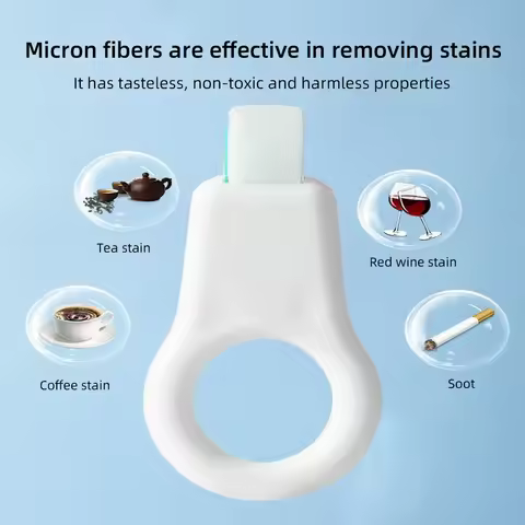 Disposable Whitening Tooth Cleaner Nano Sponge Head Wipe Tooth Cleaning Strips Oral Care Tartar Remo