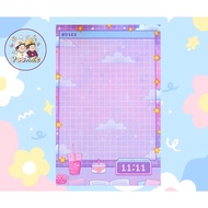 Nha Mup sticky notes cute sticky notes 11:11 10x15cm set of 50 sheets