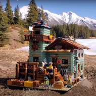 乐高 Assembly Toy  拼装玩具  生日礼物 渔夫小屋房子别墅城市建筑街景男女孩子拼装积木微颗粒玩具礼物LEGO Assembly Toy, Building Blocks, Birthda