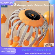 {READY STOCK}Migraine Head Massager – 360° Octopus Head Relaxation Device with 5 Modes