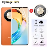6in1 Front Hydrogel Film For Honor X9b X9a X9 5G 4G HonorX9b HonorX9a HonorX9 2023 Camera Lens Scree