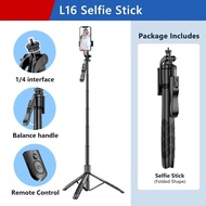 【Malaysia stock】 Tripod Stick Selfie tanpa wayar berdiri Monopod dilipat untuk kamera tindakan Gopro