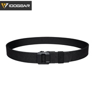 IDOGEAR 1.5" Tactic Belt Metal with Buckle Adjustable Sturdy Ratchet Nylon IPSC USPSA IDPA Belt 3430