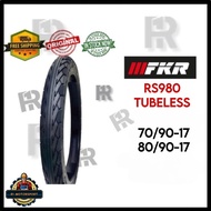 [FKR] RS980 Diamond Tubeless Tayar Tyre 70/90-17 80/90-17