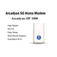Arcadian 5G AW1000 WiFi 5G Modem SIM CARD QWRT