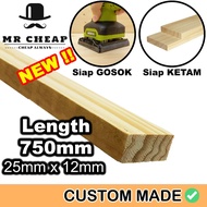(Hot) Pine Wood Stick/Decoration wood/Kayu Pallet Murah Siap Ketam/Pine Wood Plank DIY (1 Pcs) 6006