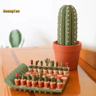 huangyan|  3d Printed Chess Set Cactus Chess Pieces Unique Cactus Chess Game Set Perfect Gift for Pl