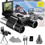 Digital Binoculars with Camera - 8X Digital Zoom, 2" LCD Display 40MP Camera 2.5K Videos Ideal for C