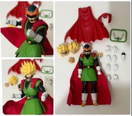 Shf 龍珠 撒亞幪面超人 孫悟飯 跟 兩個 dlc 超西頭 同 布袍 Gohan Bandai Dragon Ball