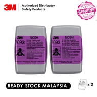 3M 7093 P100 Filter / Fit with 3M 6000/6500/6800/7000 Series Respirator [1 Pair]