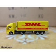 treler DHL CUSTOM scale 1:64 DIECAST truck toy