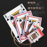✅Big Playing Cards Playing Giant Creative Playing Cards 2.4.5.6.9 Times A4 Funny Same Style Wedding 