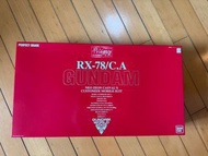 1 / 60 gundam RX-78 / C.A casval ' s gundam ( PG ) EXTRA 飾面 ver. C3 2002限量