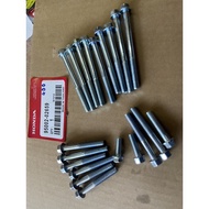 honda 70 c70 gbo lampu petak Engine Screw Cover Enjin Skru Full screw casing engine t8